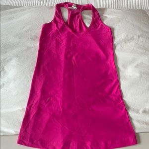 Lululemon hot pink workout tank